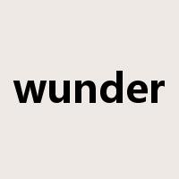 wunder是什么意思