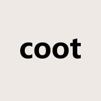 coot是什么意思