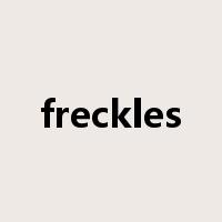 freckles是什么意思