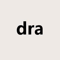 dra是什么意思