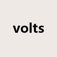 volts是什么意思