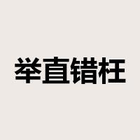 举直错枉是什么意思