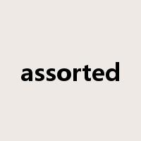 assorted是什么意思
