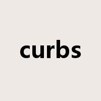 curbs是什么意思