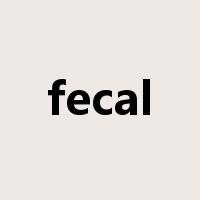fecal是什么意思