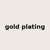 gold plating是什么意思