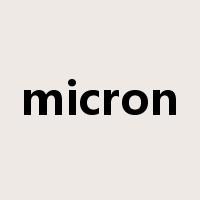 micron是什么意思