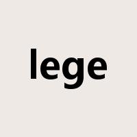 lege是什么意思