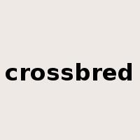 crossbred是什么意思