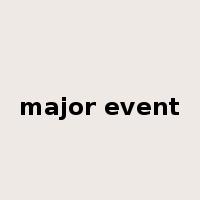major event是什么意思