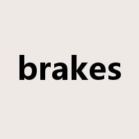 brakes是什么意思