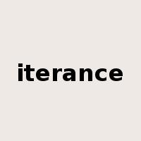 iterance是什么意思