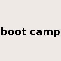 boot camp是什么意思
