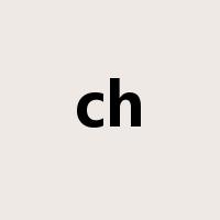 ch是什么意思
