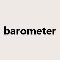 barometer是什么意思