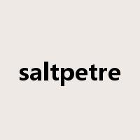 saltpetre是什么意思