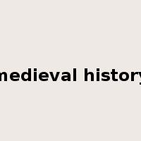 medieval history是什么意思