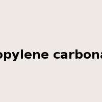 propylene carbonate是什么意思