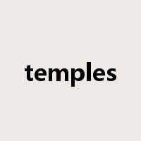 temples是什么意思