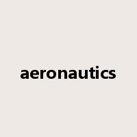 aeronautics是什么意思