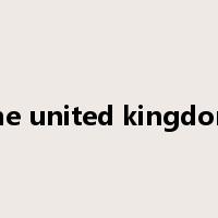 the united kingdom是什么意思