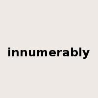 innumerably是什么意思