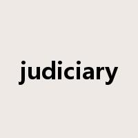 judiciary是什么意思