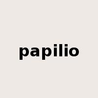 papilio是什么意思