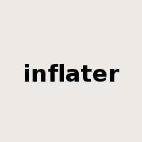 inflater是什么意思