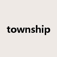 township是什么意思