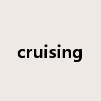 cruising是什么意思