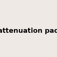 attenuation pad是什么意思