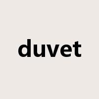 duvet是什么意思