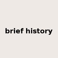 brief history是什么意思