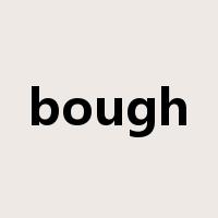 bough是什么意思