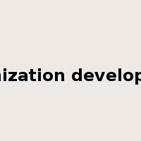 organization development是什么意思