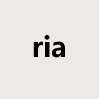 ria是什么意思