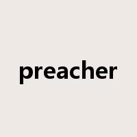 preacher是什么意思