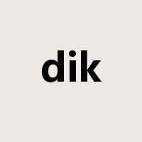 dik是什么意思