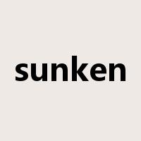 sunken是什么意思