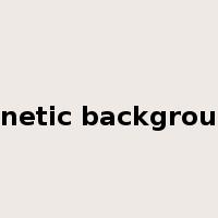 genetic background是什么意思
