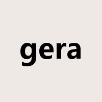 gera是什么意思