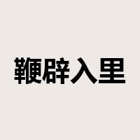 鞭辟入里是什么意思