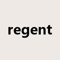 regent是什么意思