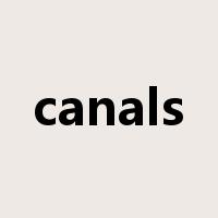 canals是什么意思