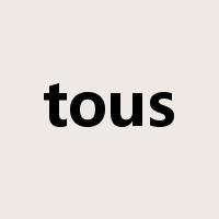 tous是什么意思