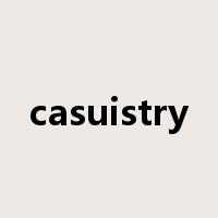 casuistry是什么意思