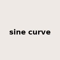sine curve是什么意思