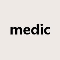 medic是什么意思