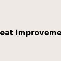 great improvement是什么意思